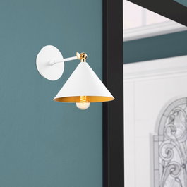 Opviq Lámpara de pared Berceste 185WHITE-A Blanca